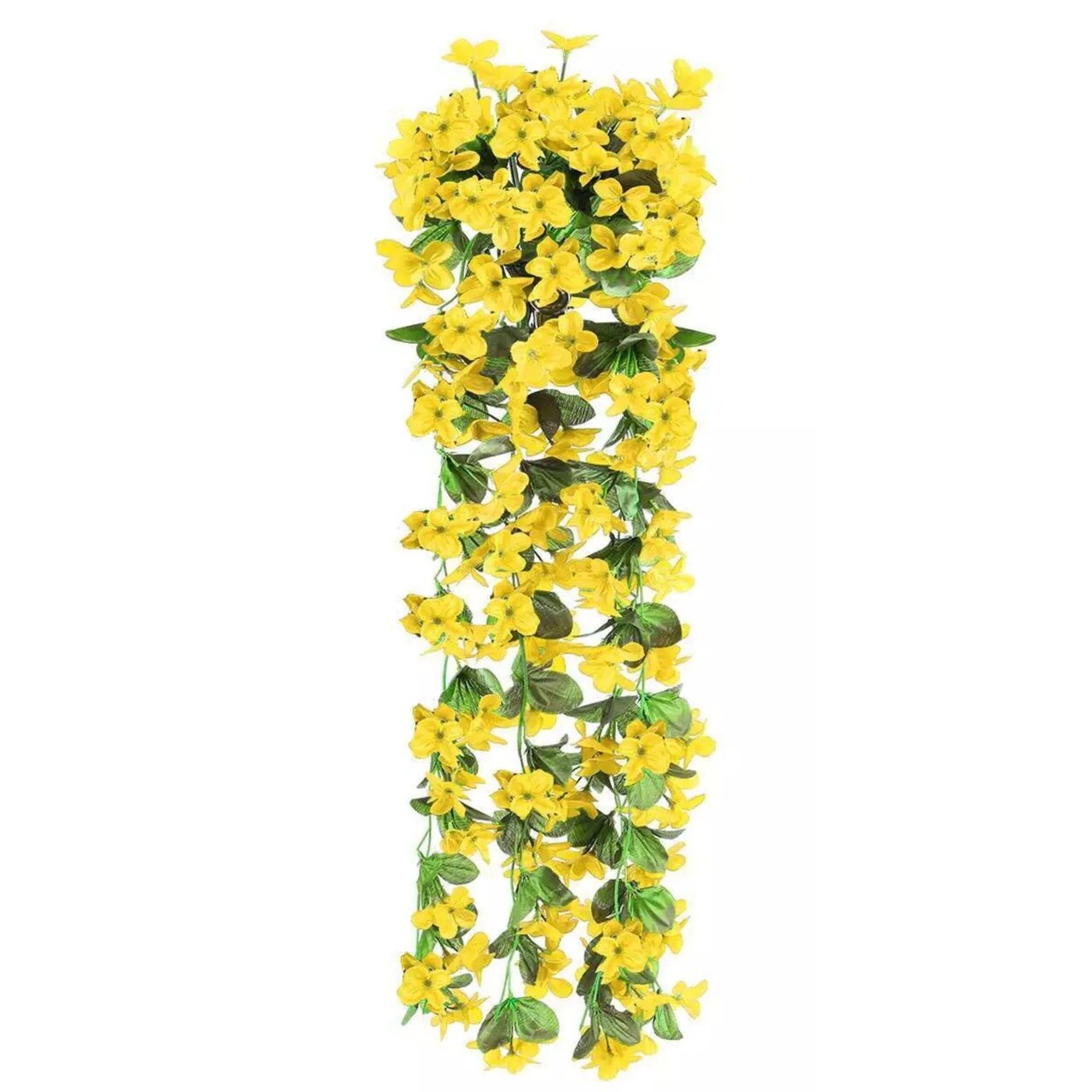 Artificial Hanging Flowers Vine Colorful Plants Home Garden Decor